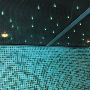 hammam with star light ceiling