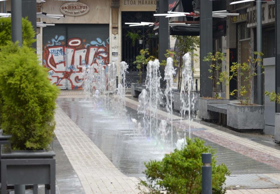 κατασκευη σιντριβανιων σε δημοσιο εργο στην θεσσαλονικη