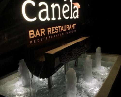 κατασκευη σιντριβανιου σε κορμο ξύλου