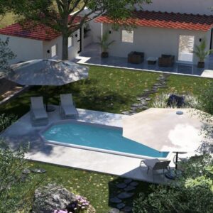 σχεδιασμος κηπου με πισινα